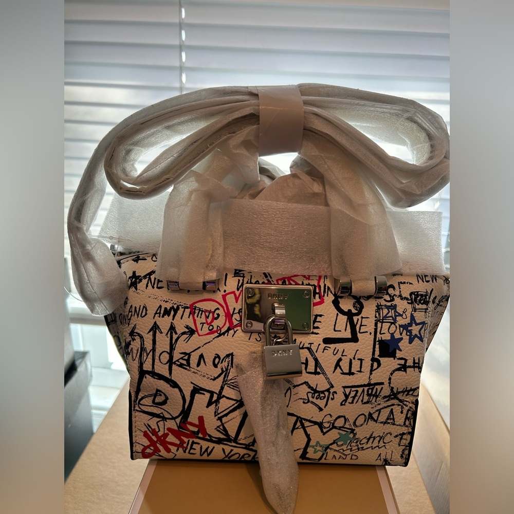 DKNY graphic bag